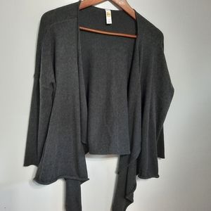 Lole Dark Grey Waterfall Cardigan